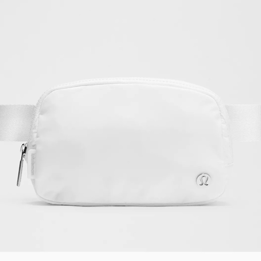 lululemon athletica White Belt Bag Sleek Minimalist Design